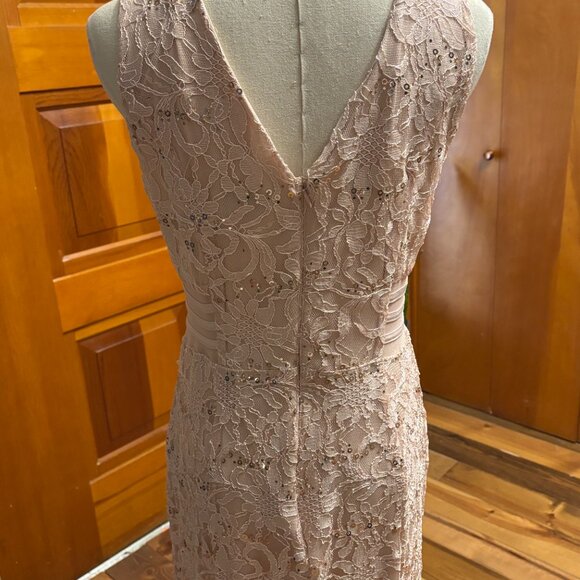 Enfocus Studio Pink Sequin Maxi Gown for Prom - Picture 4 of 6